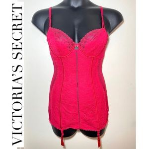 Victoria’s Secret lingerie dress with garters